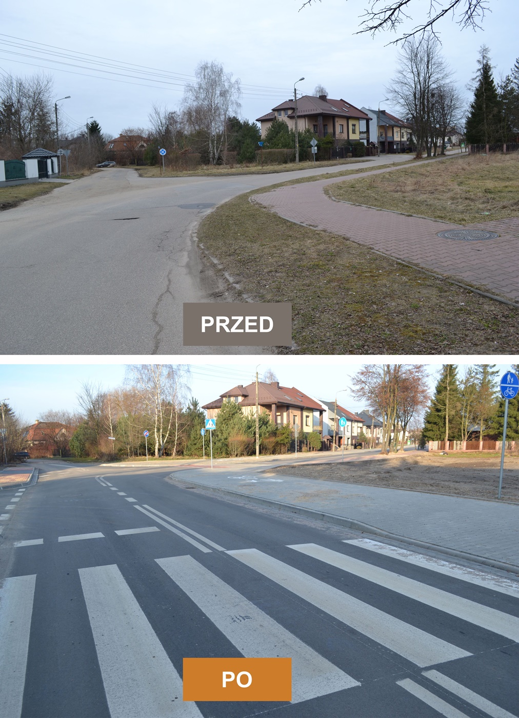 Ulica Słoneczna i Łąkowa w nowym wydaniu