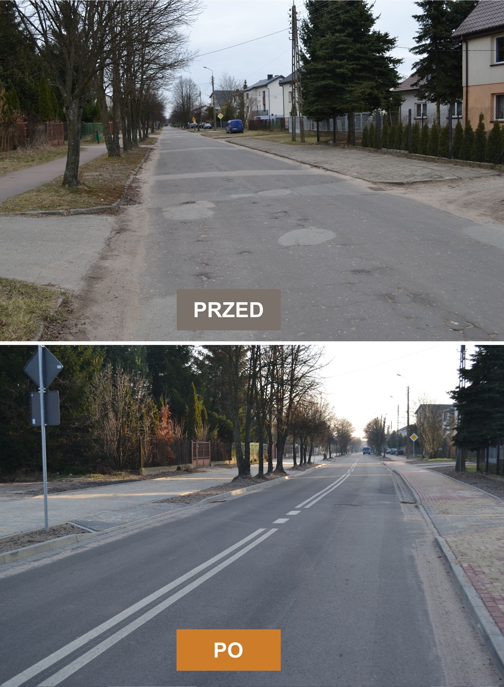 Ulica Słoneczna i Łąkowa w nowym wydaniu