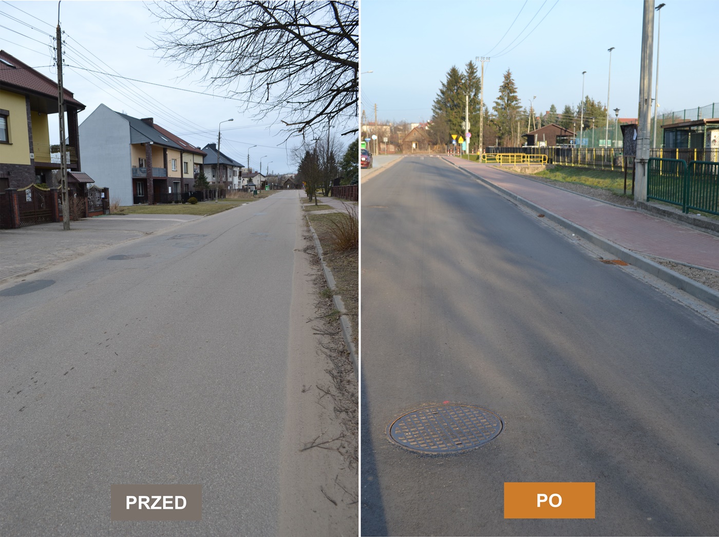 Ulica Słoneczna i Łąkowa w nowym wydaniu