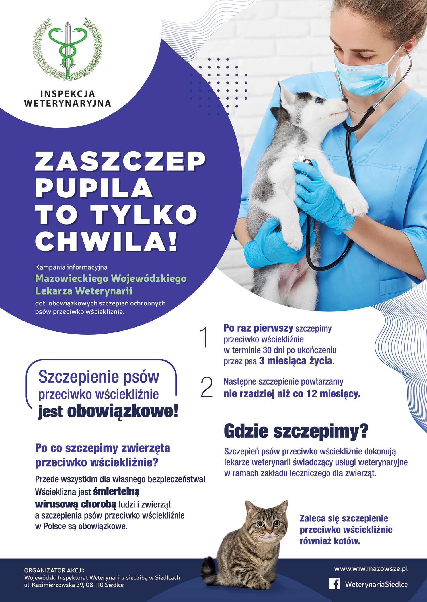Pamiętaj o szczepieniu przeciw wściekliźnie