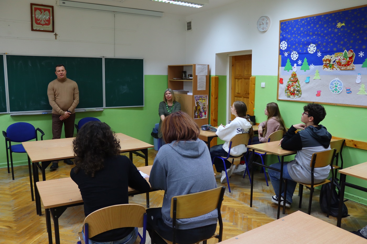 Uczniowie pytają, Burmistrz odpowiada