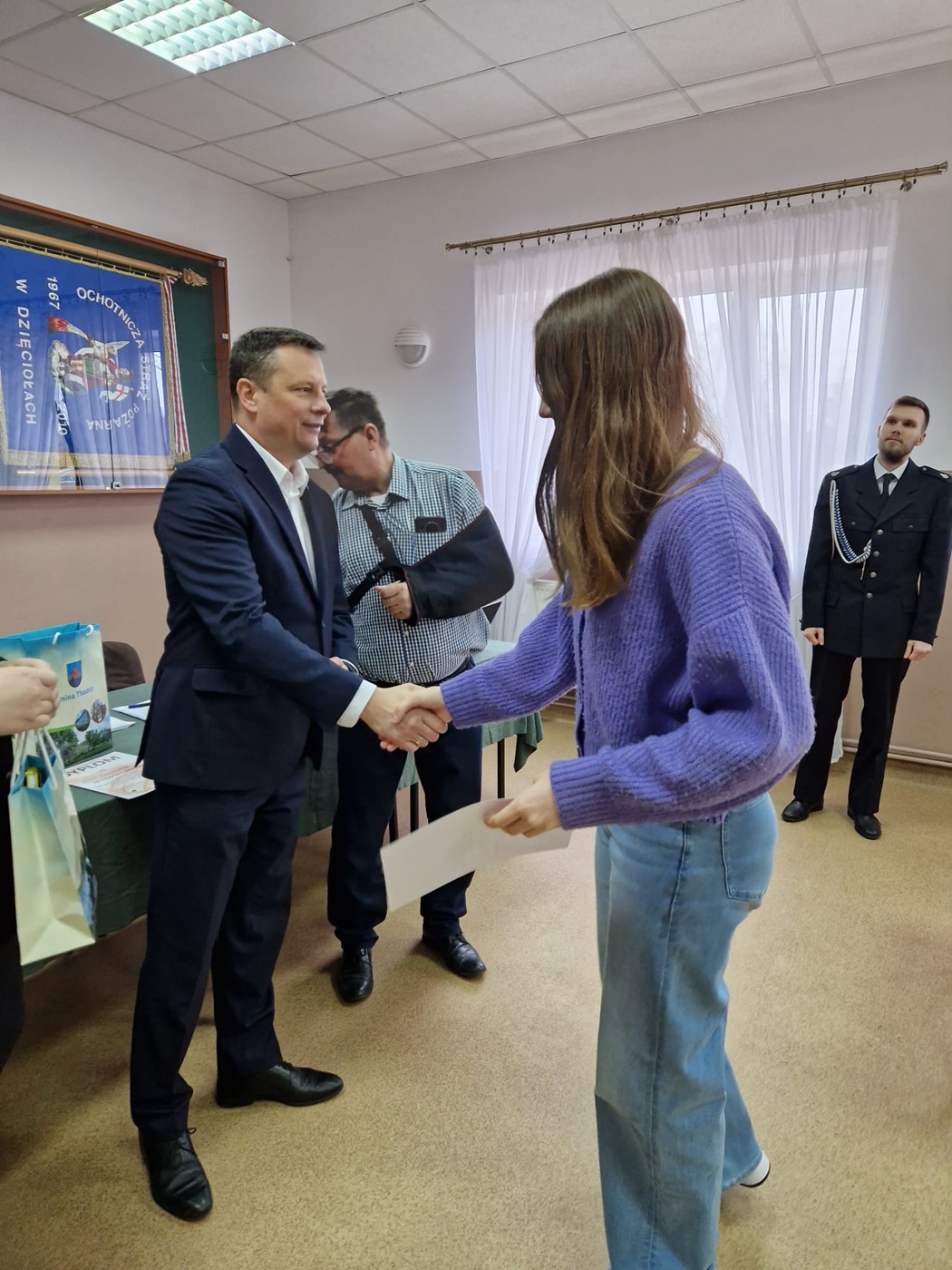 Młodzież zapobiega pożarom