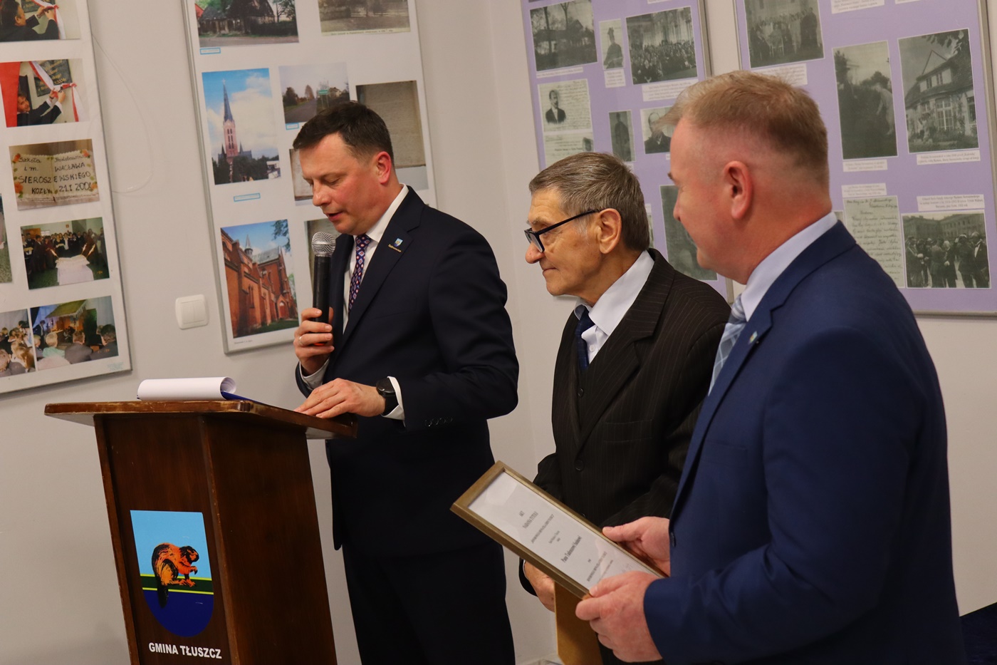 Tadeusz Sasin został honorowym Obywatelem Gminy Tłuszcz