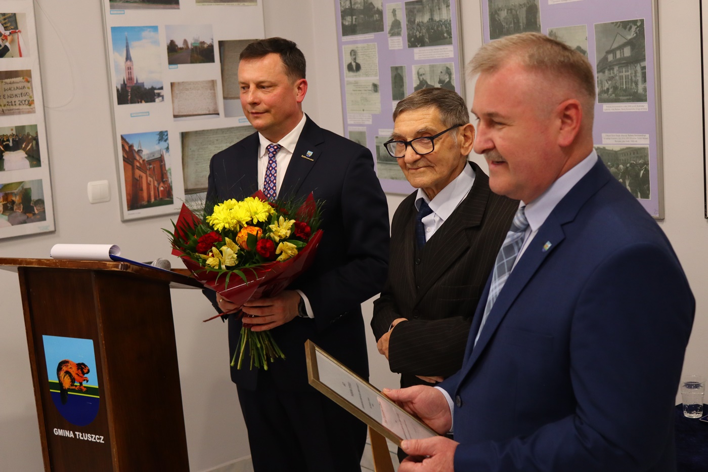 Tadeusz Sasin został honorowym Obywatelem Gminy Tłuszcz