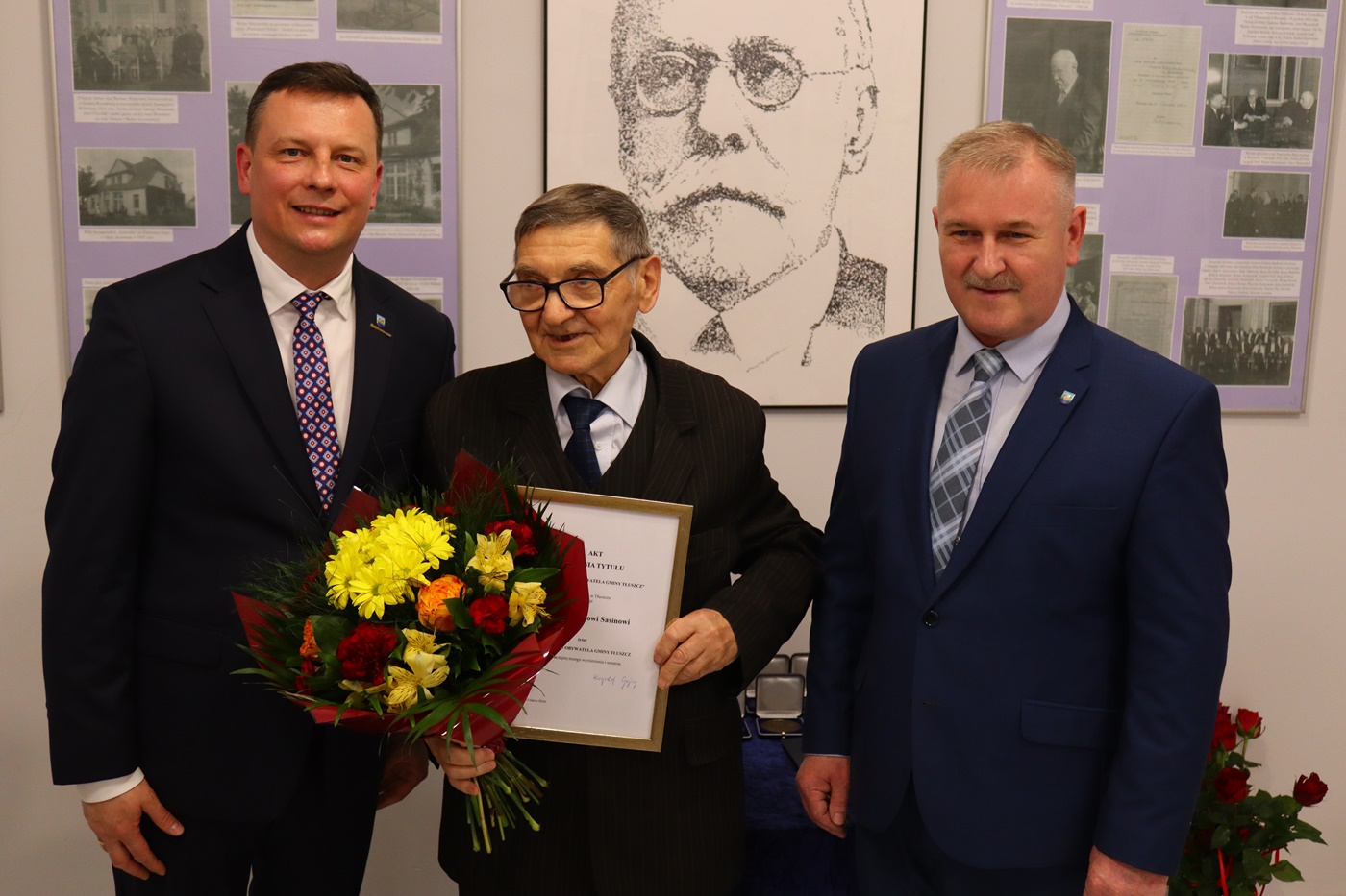 Tadeusz Sasin został honorowym Obywatelem Gminy Tłuszcz