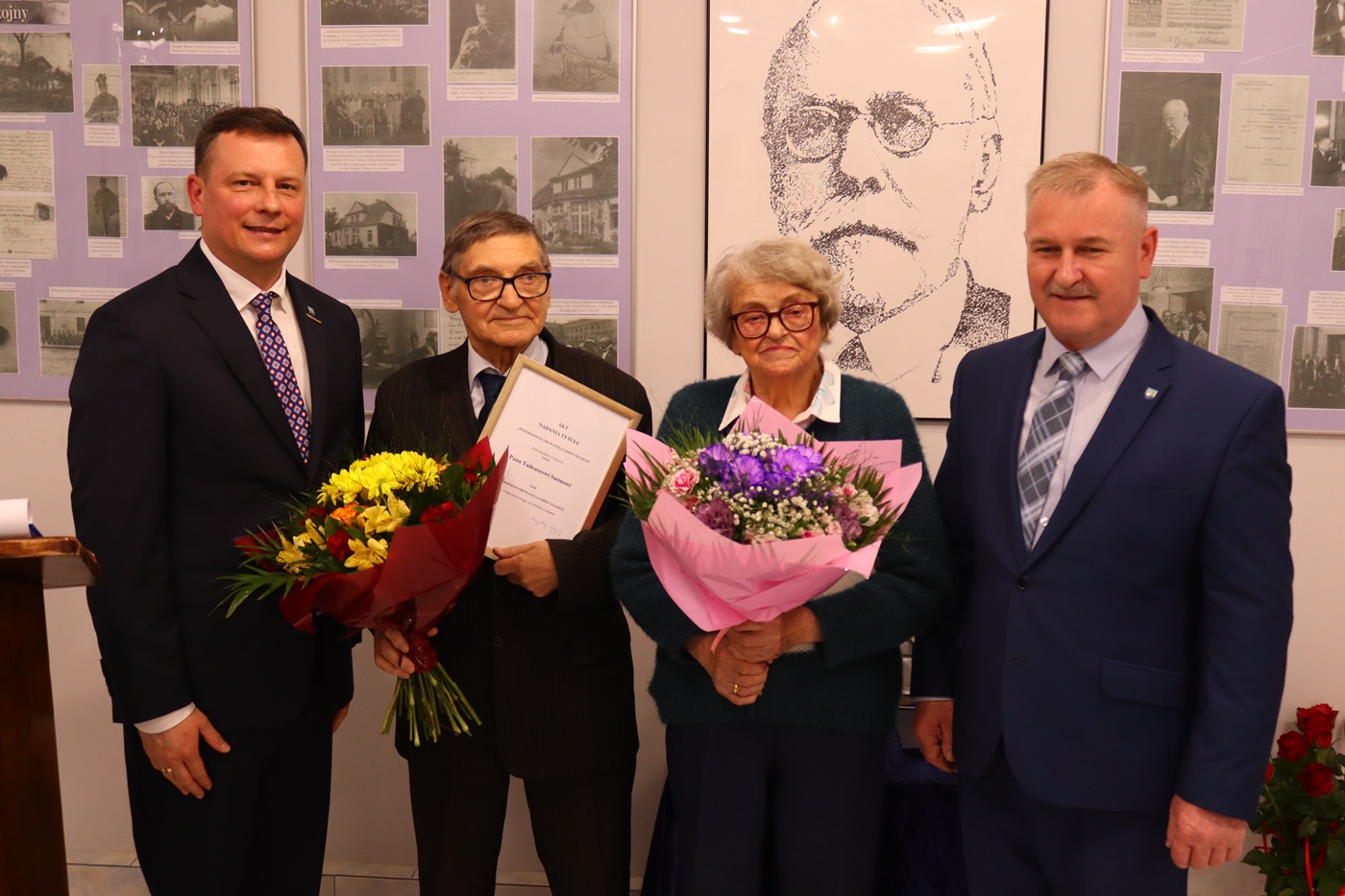 Tadeusz Sasin został honorowym Obywatelem Gminy Tłuszcz